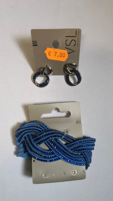 Zestawy biżuteri kolczyki +bransoletka lub pierścionek