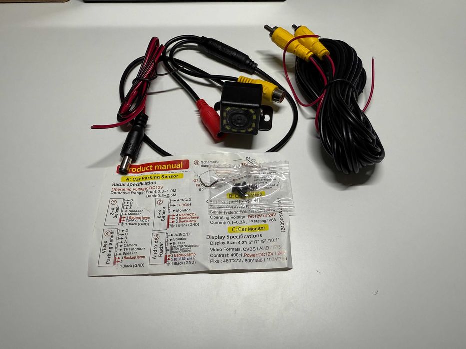 Radio Samochodowe Android GPS WiFi 2GBRAM 32G ROM Bluetooth USB Kamera