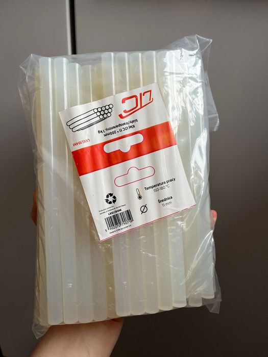 Klej na gorąco mocny 1kg 11–12 mm wkłady klejowe do pistoletu