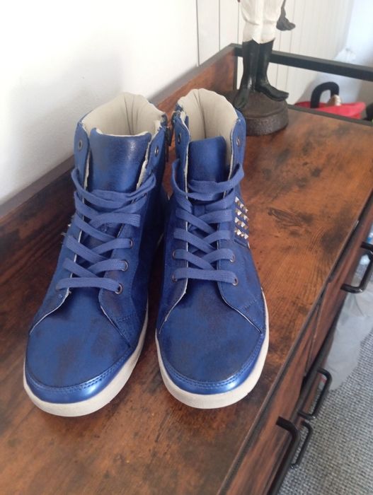 Buty niebieskie trampki damskie Peckott Denim r. 42