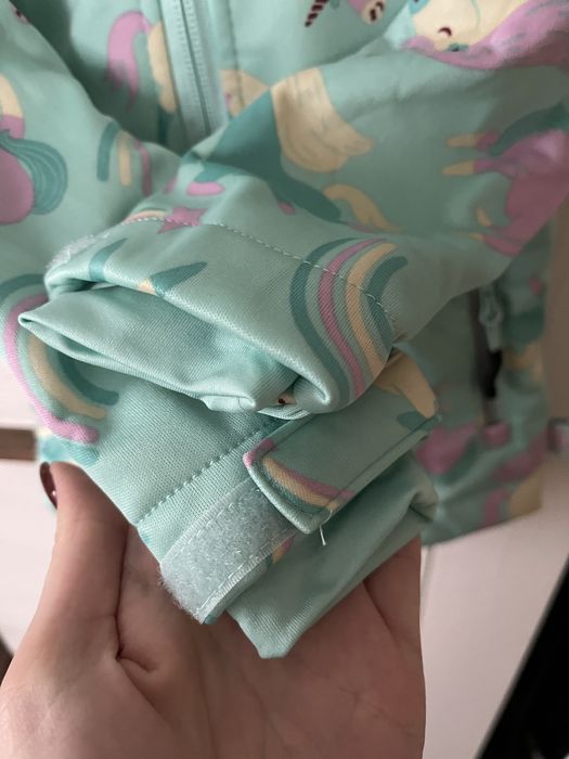 Вітровка на флісі Lupillu на дівчинку