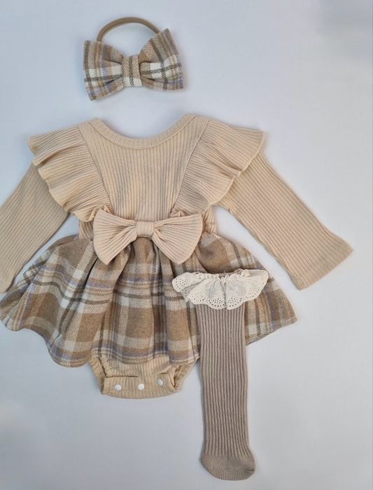 Новорічна сукня + повʼязочка та гольфи