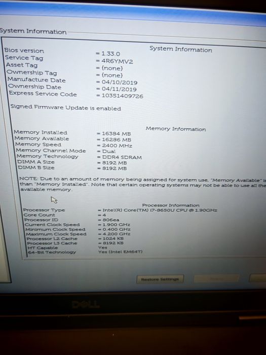 Portátil Dell Latitude 5590 em excelente
