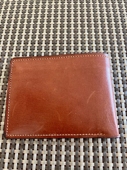 Meski Skorzany Portfel Brazowy