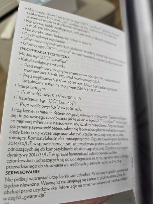 ageLOC LumiSpa - oczyszczacz skóry