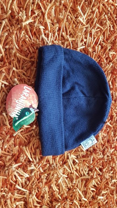 PORTES GRÁTIS - Gorro NOVO Azul da Laranjinha (6Meses)