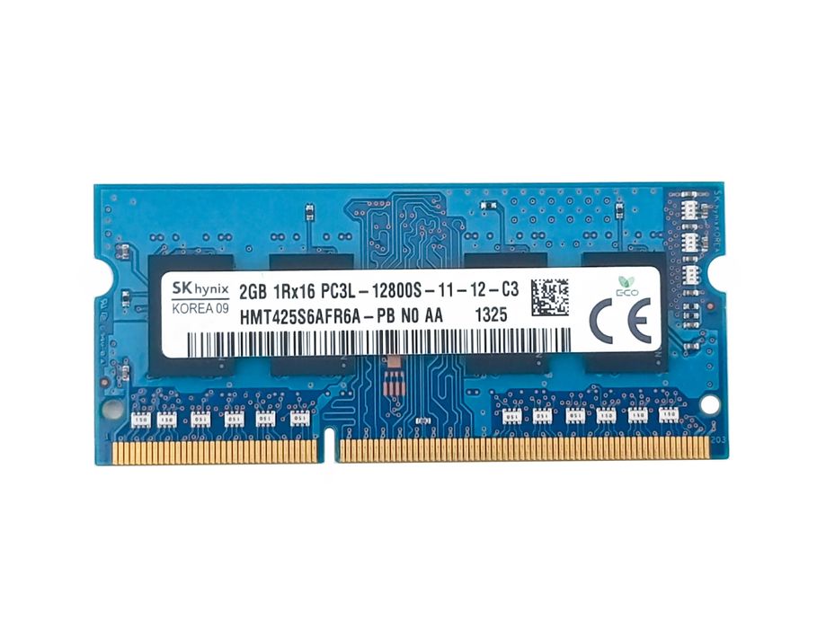 Оперативна пам'ять Hynix 2GB SO-DIMM DDR3-1600 PC3L-12800 для ноутбука