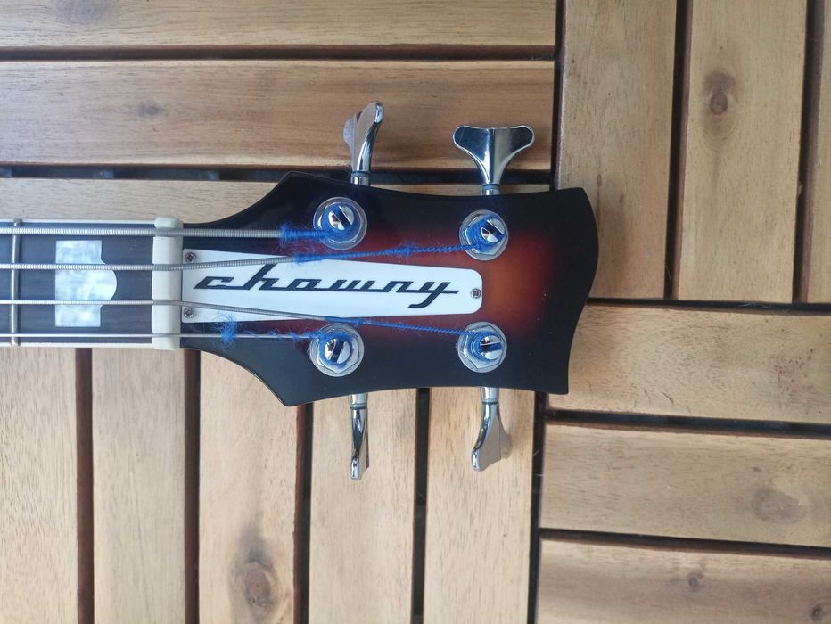 Chowny CHB-2, giatara basowa, semi hollow