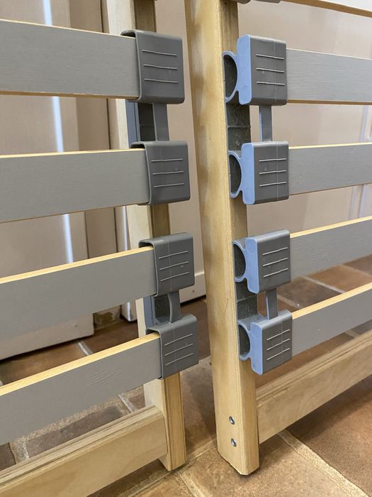 Estrados de ripas cama casal LÖNSET IKEA