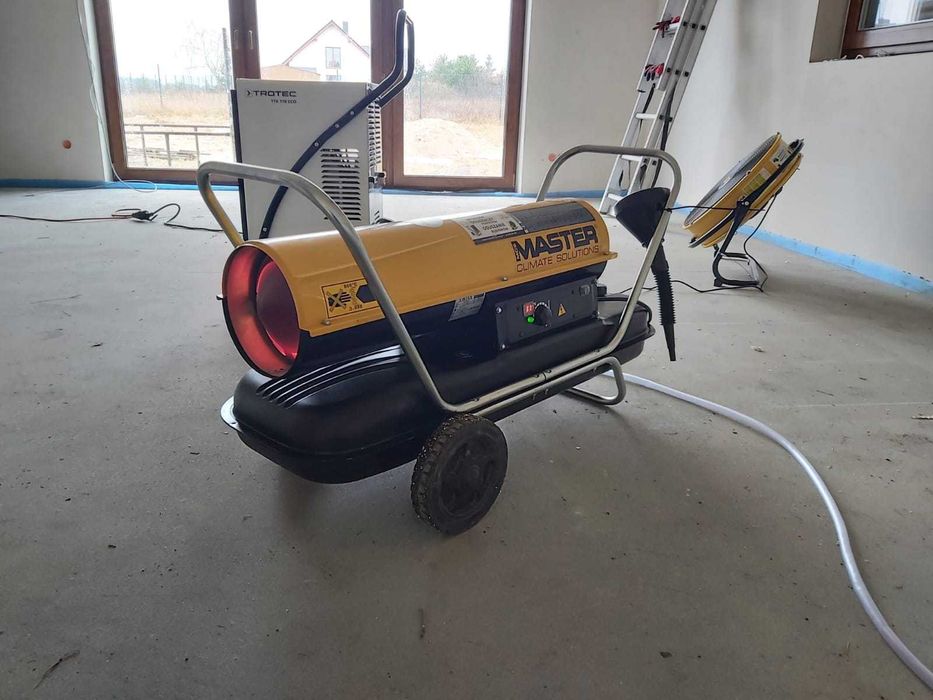 Osuszanie tynków posadzek Osuszacze nagrzewnice wynajem Poznań