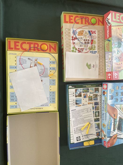 Jogos educativos eletricos para crianças