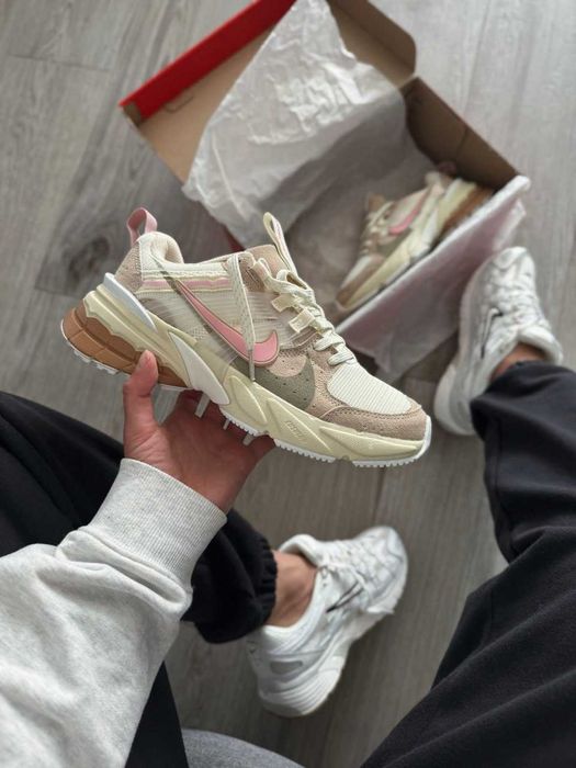 ‼️БЕЗ ПЕРЕДПЛАТ ЛЬВІВ 36-39p‼️ Nike V2K Runtekk Beige Pink Green