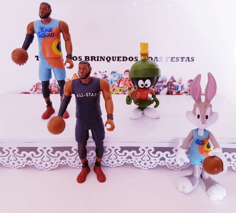 Conjunto 5 pcs + acessorios Space Jam (Portes Incluidos)