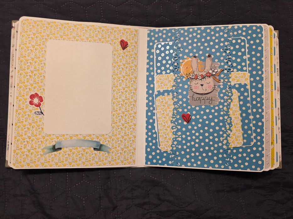 Album na zdjęcia ręcznie robiony, scrapbooking, dla dzieci