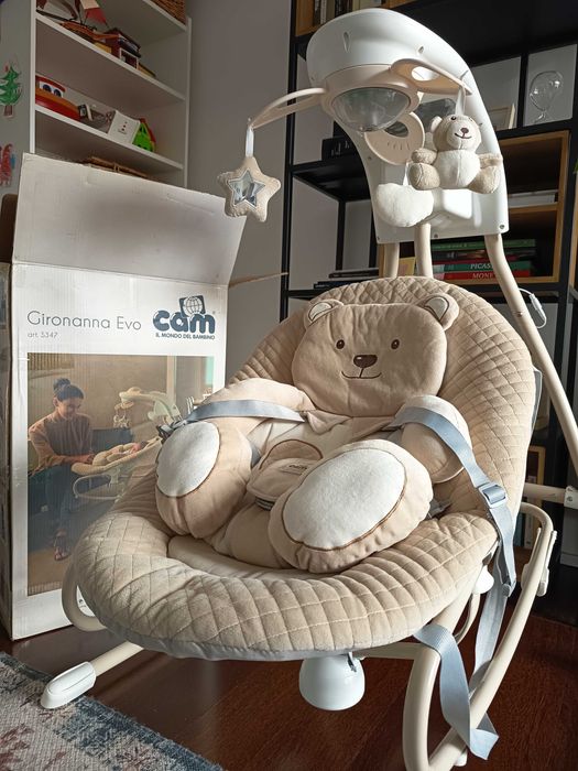 Espreguiçadeira bebé elétrica