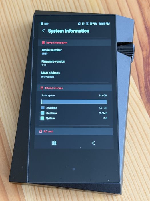 Astell&Kern SR35 Norma odtwarzacz Mp3 (DAP) + skórzane etui Miter