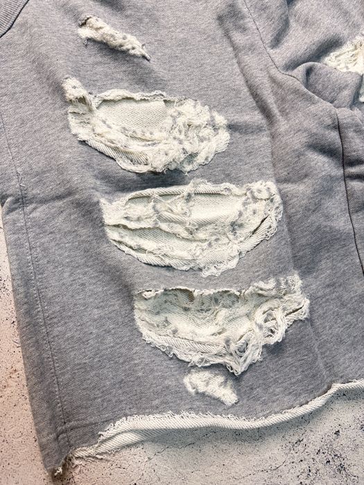 Shorts Jaded London Grey Distressed Monster XS,S,M,L