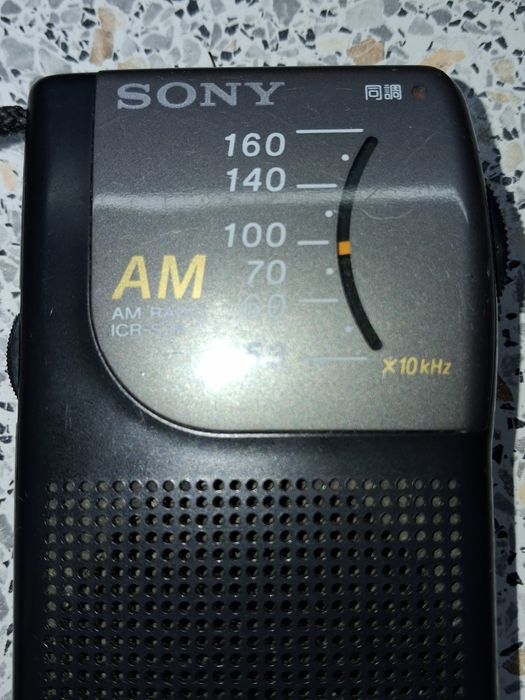 Радіоприймач ам SONY icr-s39