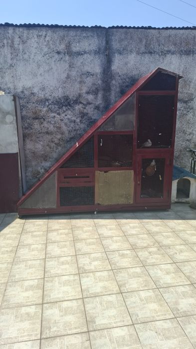 Gaiola toda em aluminio