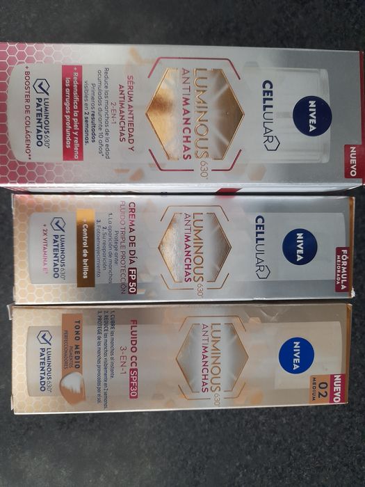 Luminous 630 Nivea  e outros