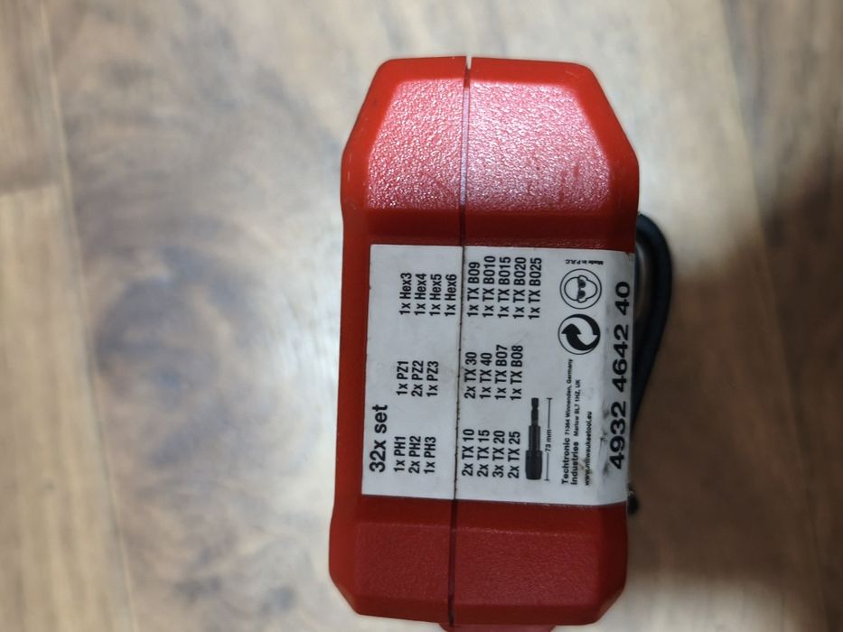 Bity Milwaukee 32pcs