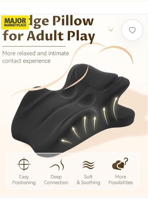 Poduszka klin z pianki memory dla par 27° ergonomiczna – Można prać