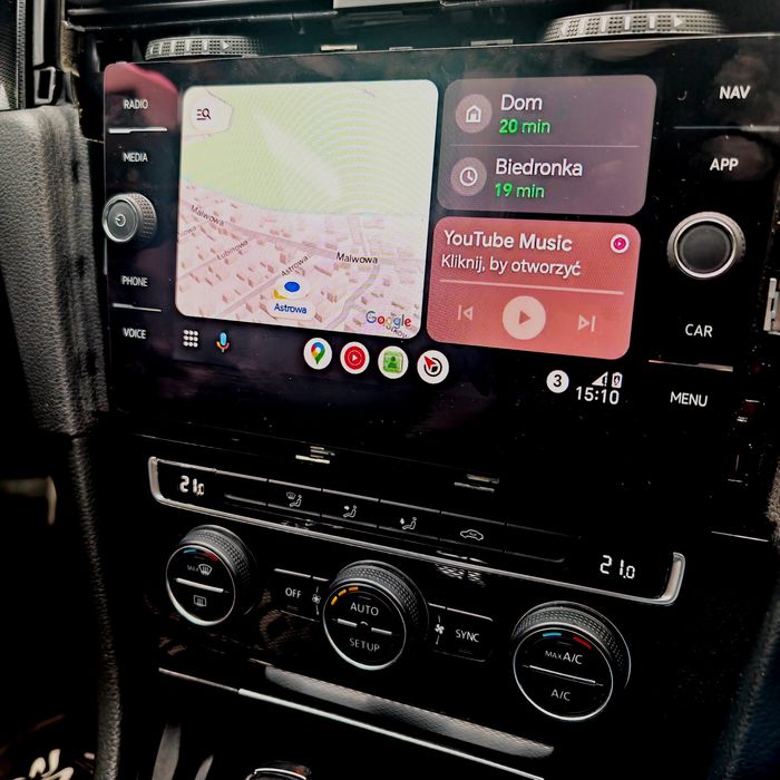 Naprawa Mapa Nawigacja  VW  Rns510 MIB 2 Aktywacja Carplay Android