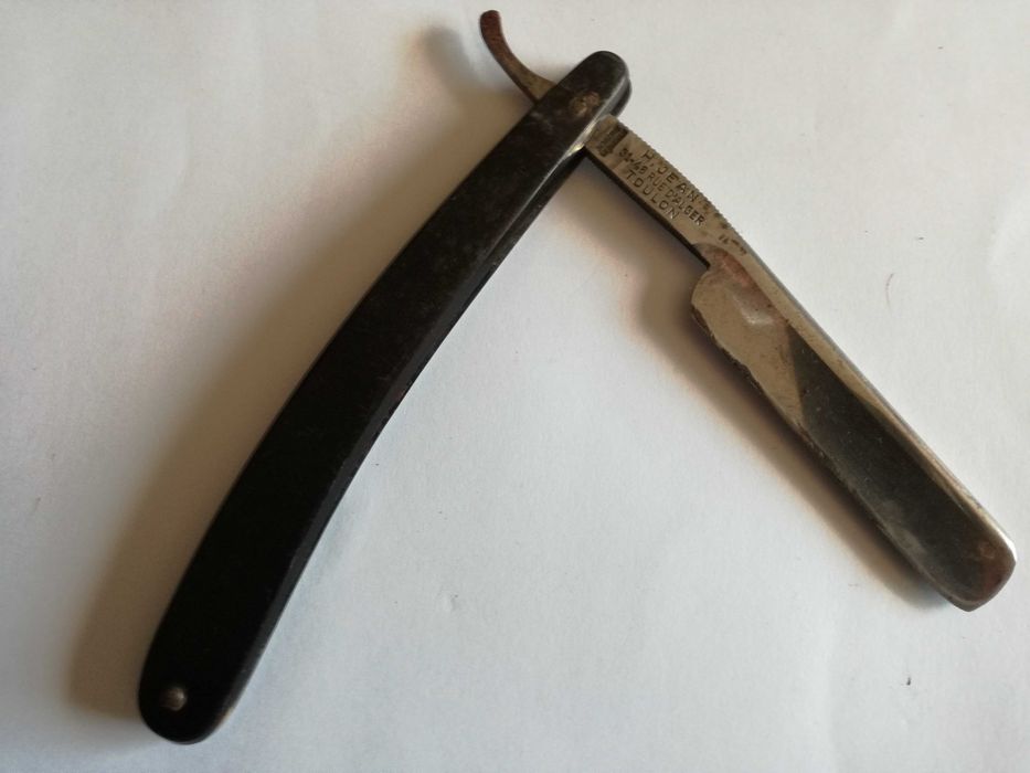 Navalha de Barbear Vintage c/Estojo-"Arnoldi-Solingen 135"