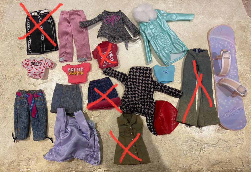 Продам одяг для ляльки Братц кукла Bratz