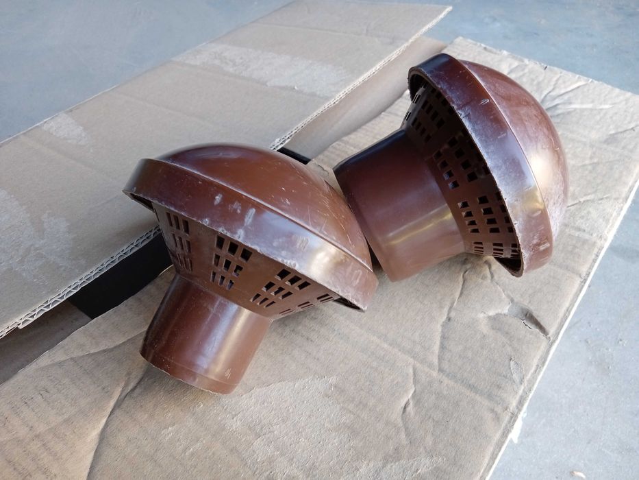 Daszek kominek wywiewka kanału kanalizacji PCV