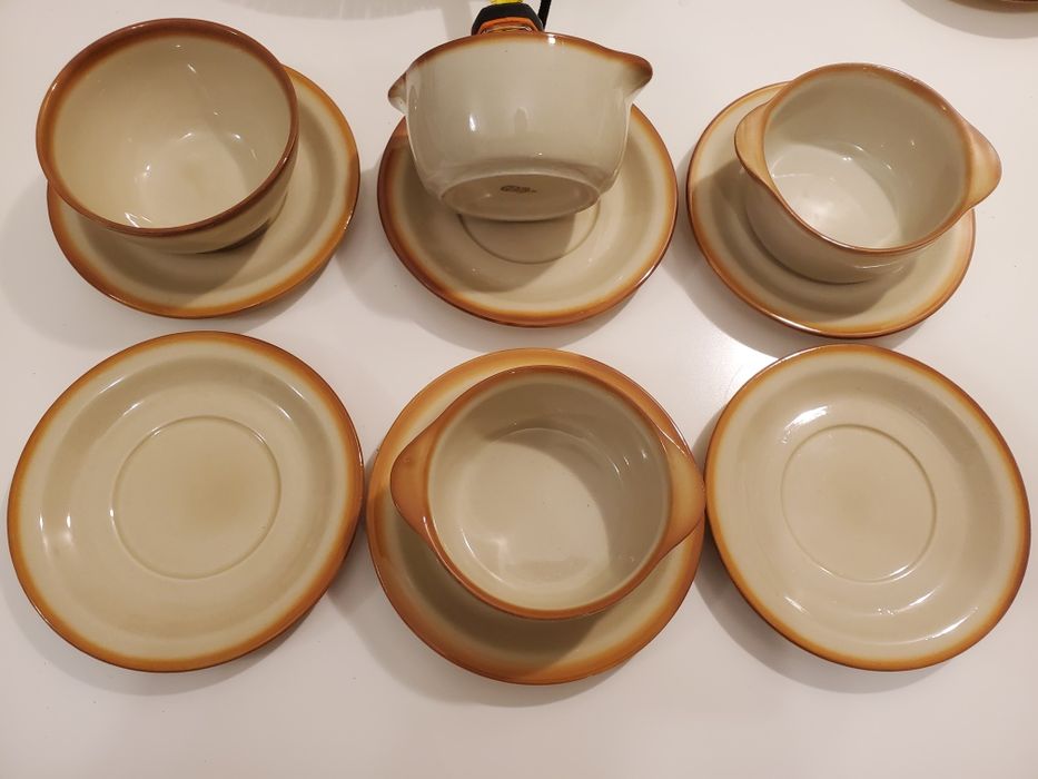 Zestaw do zupy PRL Tułowice