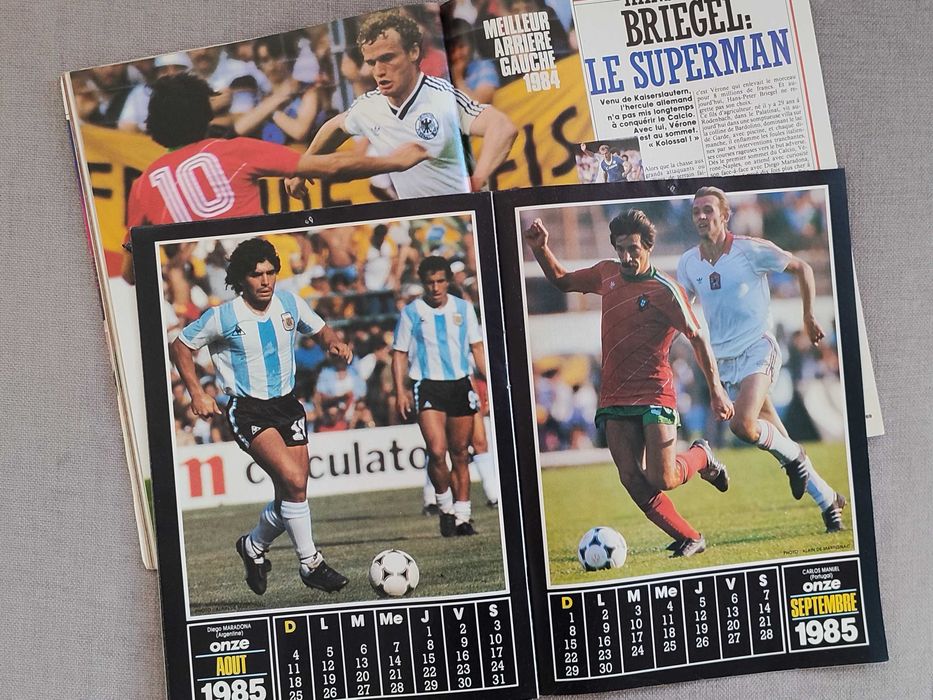 Revista Onze (1984.dezembro) + calendário 1985