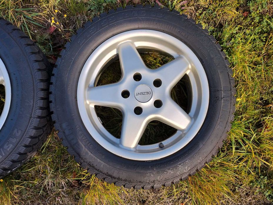 OPONY zimowe 215/55/16 na alufelgach 5x120 et18 BMW