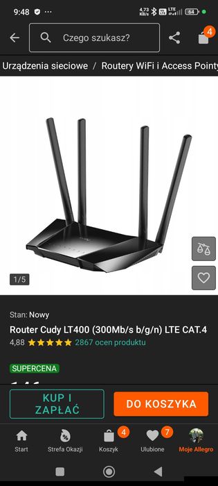 Router wifi używany