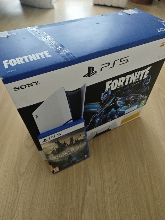 PlayStation 5 PS5 SLIM napęd gwarancja komplet hogwarts