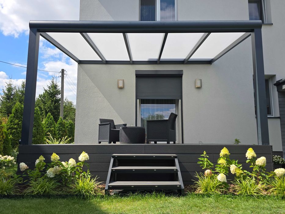 Zadaszenie Tarasu - Pergola - Ogród Letni, Aluminium/szkło na wymiar