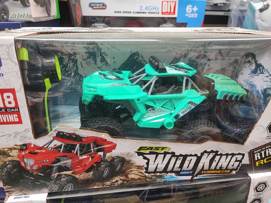 Джип всюдихід 4*4 на радіокеровані пульт акумулятор монстер трак