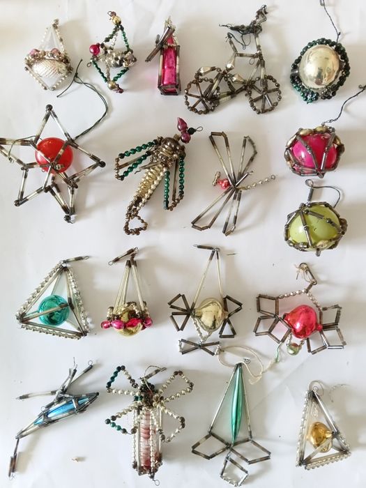 Елочние игрушки  ссср  малютка набор