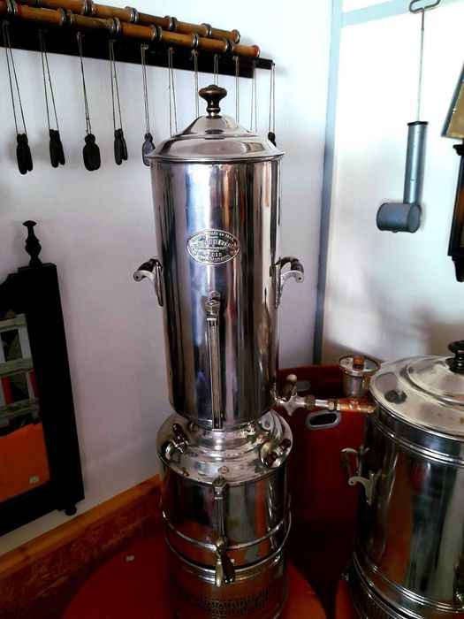 Máquina de café dupla Francesa