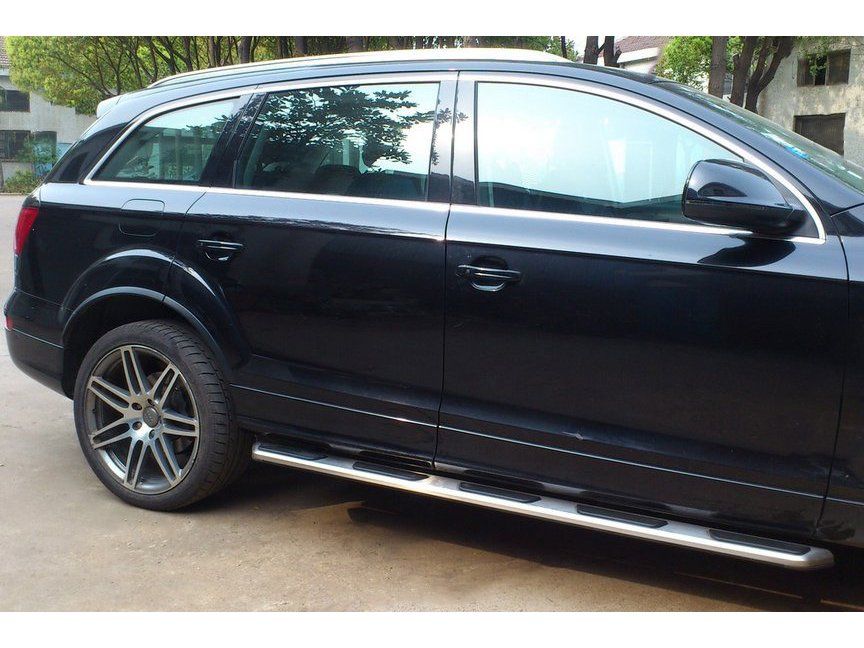 Audi Q7 2016+ Боковые пороги подножки (тип-1) (г)