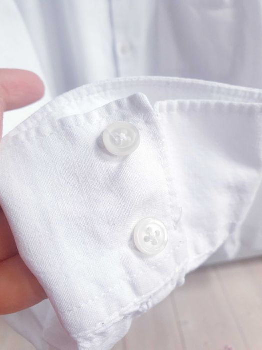 Biała koszula lniana Casual Junkies XL