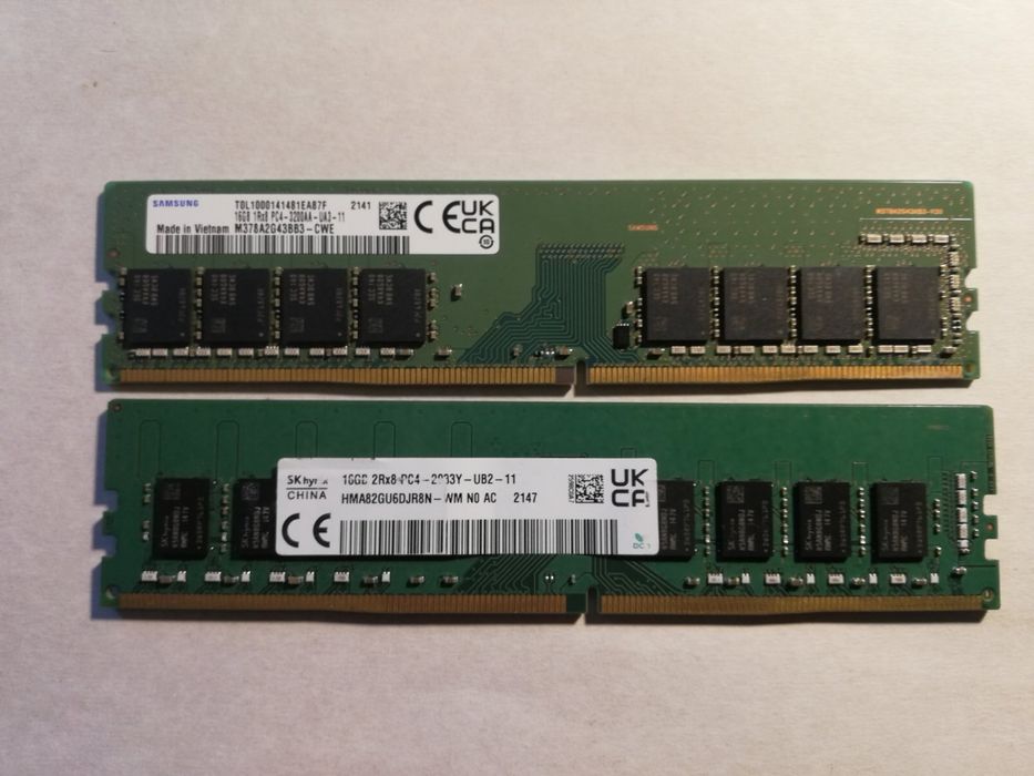 ddr4 16gb 2933 3200 SKhynix dimm оперативна памʼять до ПК
