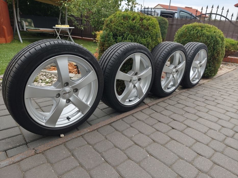 4x108 16 Cali Koła Alu 195/45/16 Ford Fiesta KA