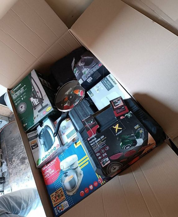Palety Boxy Amazon/Lidl/Einhell/Parkside zwroty!