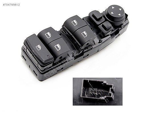 Comando botoes botao  interruptor  vidros  bmw 5  F10 F11 F18 F06 F07 F25 (NOVO)