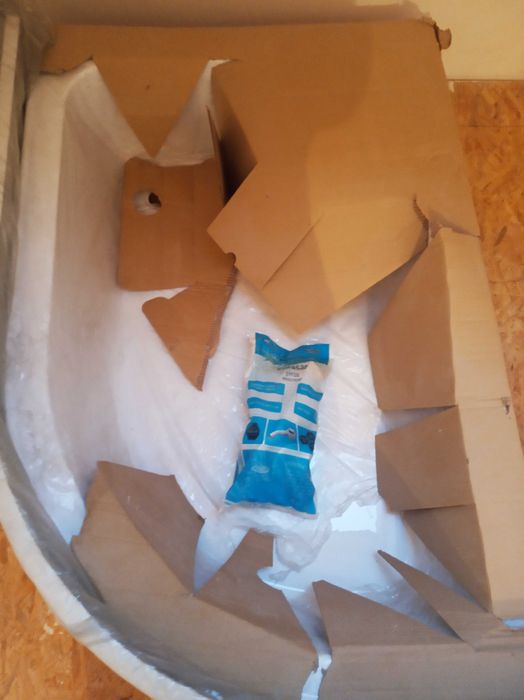 Kabina prysznicowa asymetryczna lewa. Nowa