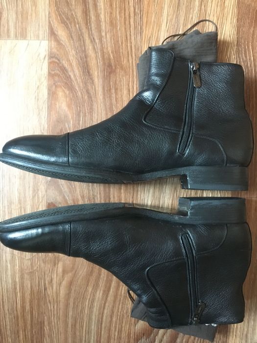 б/у мужские зимние ботинки Testoni 45р