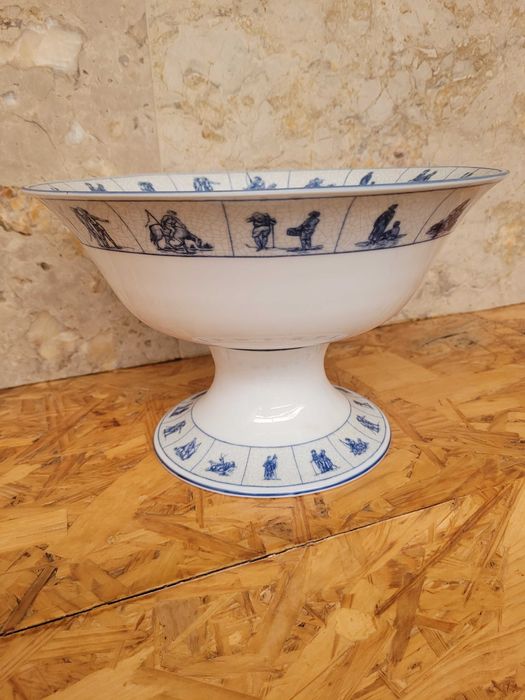 Conjunto de 3 peças e 1 fruteira em excelente estado de conservação