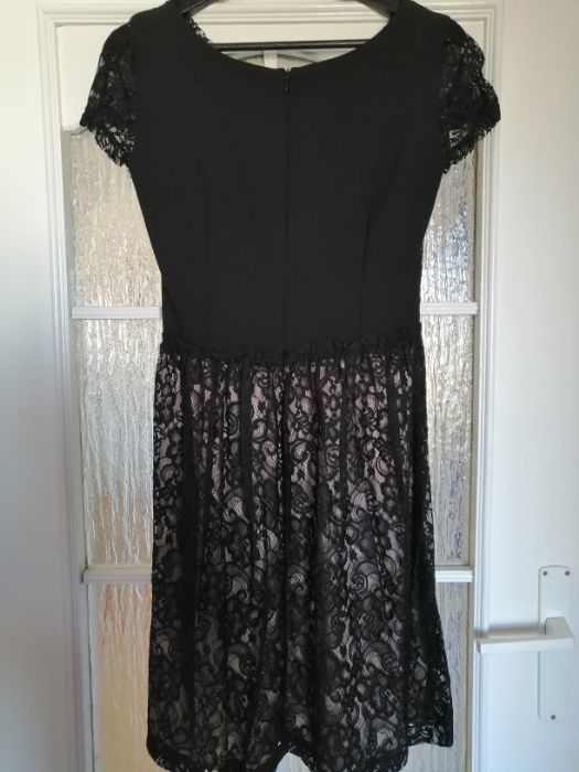 Sukienka koronkowa plus żakiet DanHen