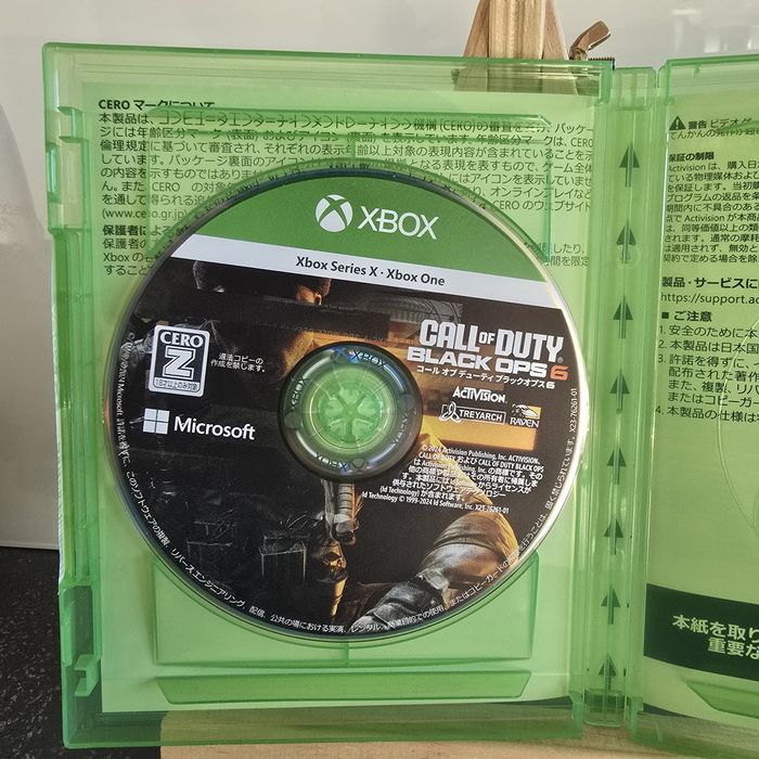 Call of Duty Black OPS 6 xbox one, series wersja PL